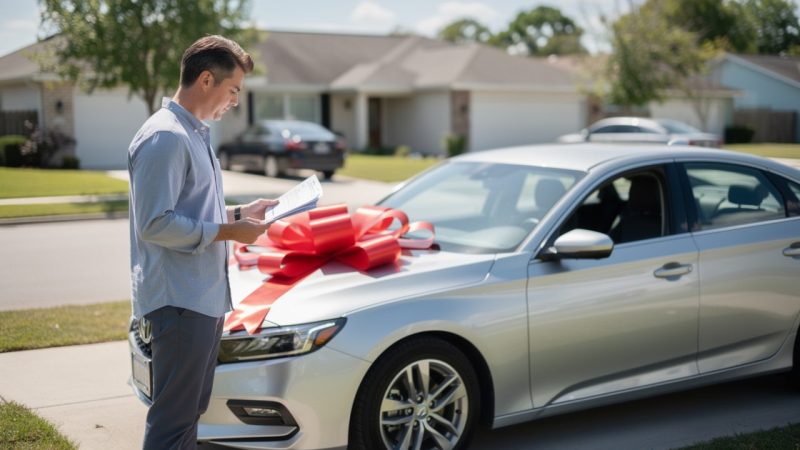 Assurance auto après un don : comment assurer un véhicule reçu gratuitement sans historique de prix ?