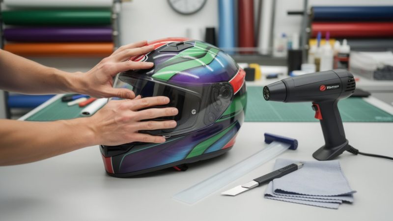 Comment faire un covering de casque moto soi-même : guide étape par étape et erreurs de débutant à éviter.