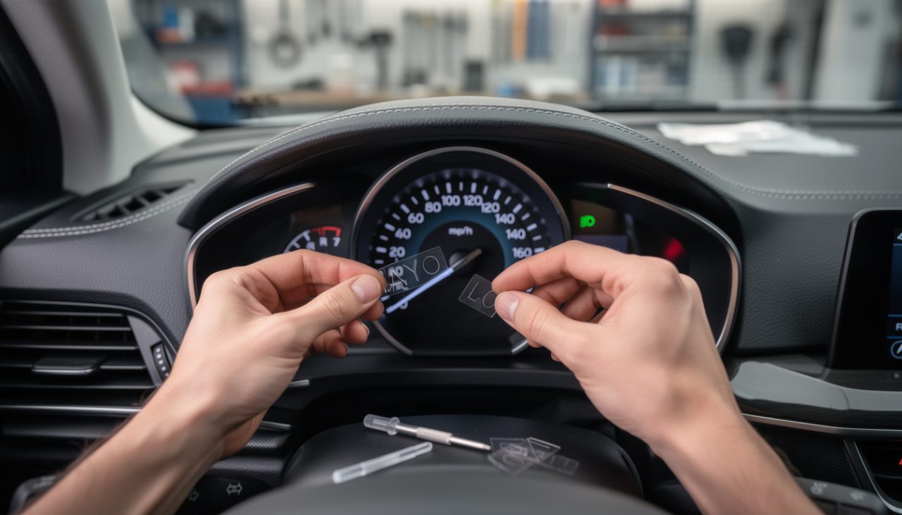 Compteur en MPH sur voiture importée : comment installer des stickers de conversion ou reprogrammer le tableau de bord ?