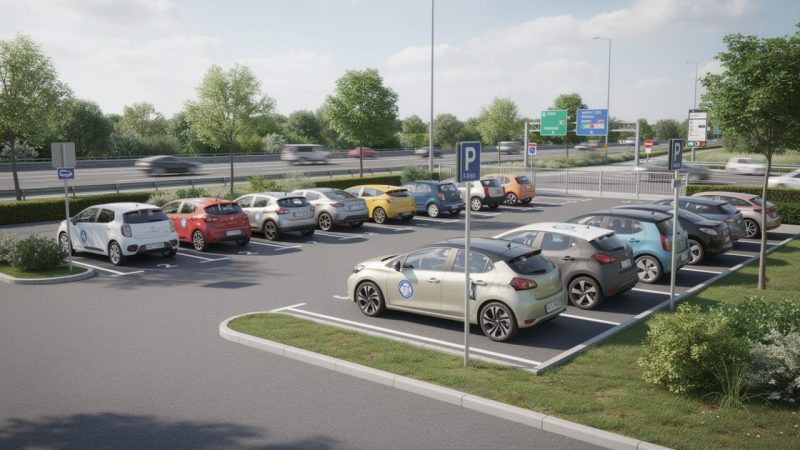 Parking de covoiturage Vinci : liste des aires sécurisées sur l&rsquo;autoroute A10 pour vos trajets quotidiens.