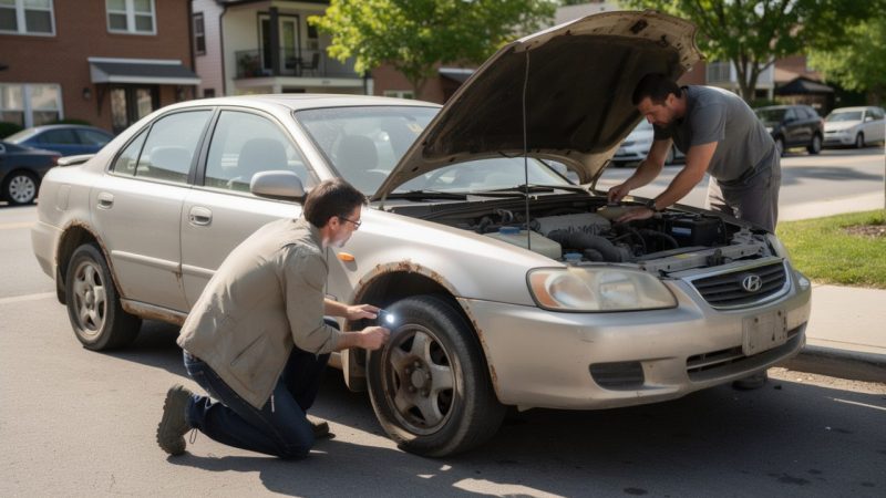Voiture d&rsquo;occasion de plus de 10 ans : le guide ultime pour vérifier les points critiques avant l&rsquo;achat.